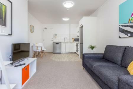 Peaceful Apartment At Victoria Park オークランド エクステリア 写真